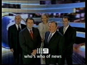 Channel Nine Melbourne - 'Whos Who Of News' 17 Second Promo (2002)