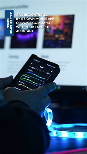 23 reactions · 11 shares | Transform your dull setup into a vibrant haven with #PROLINK's DS-3602 Smart #LED Strip! Elevate your mood and productivity by easily controlling lights with your phone or voice commands. Don't miss out, discover the possibilities and join the #RGB revolution!  #LEDStrip #TechSetUp #PCSetup #PCGamer #FYP | Jay Perillo | Facebook