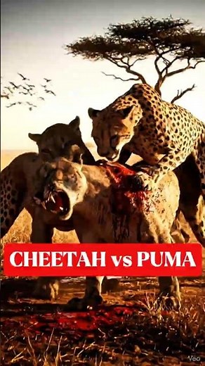 He Tried to Steal the Kill… Regret Came Fast 💀 | CHEETAH vs PUMA 🔥