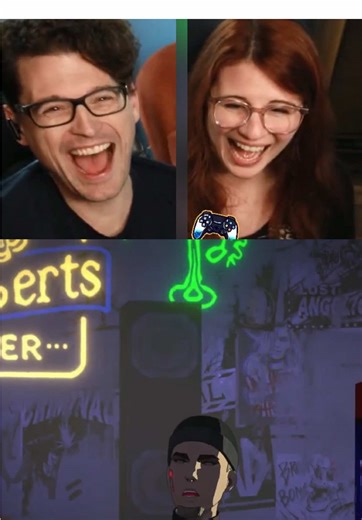 Bar Fight! He’s only punching what?! #Dispatch Episode 5 is a ton of fun, we did two playthroughs which are up on YouTube! #DechartGames #bryandechart #jacksepticeye is awesome as Punchup!