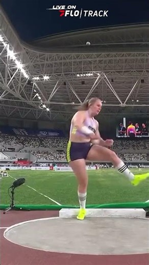 Jessica Schilder Throws Diamond League Shot Put Record