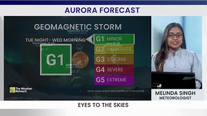 Aurora watch across Canada through pre-dawn Wednesday