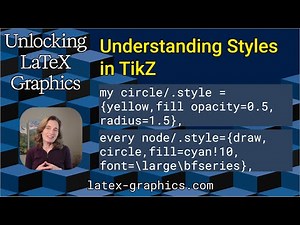Mastering TikZ Styles in LaTeX (Unlocking LaTeX Graphics Ep. 57)