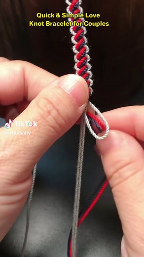 Quick & Simple Love Knot Bracelet Tutorial