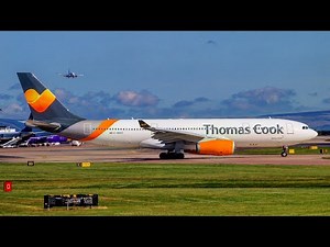 Thomas Cook Last Ever MCO-MAN Landing in Manchester | A330-200 | G-TCXD | #tcx #a330 #egcc #landing