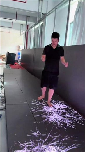 Discover the future of interaction with our interactive LED floor display