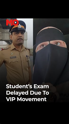 3M views · 90K reactions | Mumbai student Iffat Shaikh was delayed for her master’s exam due to a VIP movement, leaving her stranded on the highway. Her video went viral, sparking outrage over VIP culture and public inconvenience. Watch what happened next. #VIP #MumbaiTraffic #Student #Exam #ViralVideo #MoreOfEverything #MO | India Today | Facebook