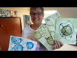 Neuro Art for beginners #neurographicart #neurographic #neuroart #watercolor