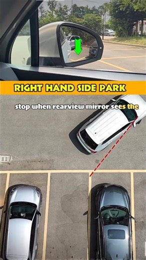 Right side park #automobile #car #gaming #travel #training