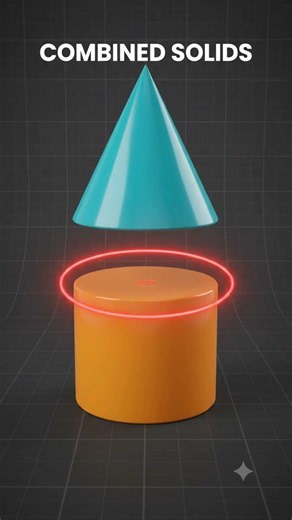 Combined Solids: Volume vs Surface Area | Hidden Surfaces Explained with Real-Life Examples 📐🚢