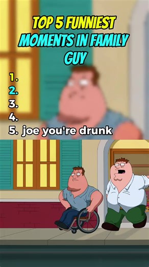 top 5 funniest moments in family guy #familyguy #petergriffin #funnytiktok #fyp #viral