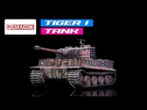 Germany Tiger I Late Production Zimmerit Tank Wittmann's Tiger 1/72 Plastic Model by Dragon Models