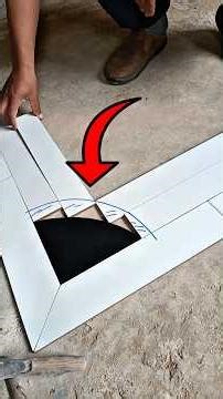 How to cut rounded ceramic tile corners