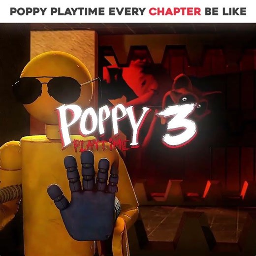 Poppy Playtime Every Chapter Be Like 💀🔥 | #poppyplaytime #edit #viral #fypシ゚viral