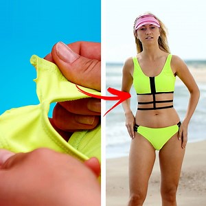 103K views · 95 reactions | DIY Swimsuits To Spice Up Your Beach Look! | Lady Panda | Facebook