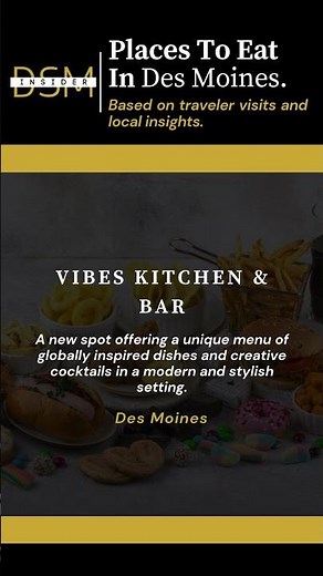 Vibes Kitchen & Bar | #desmoinesiowa