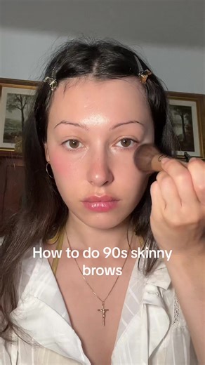 Achieving 90s Skinny Brows: Tutorial and Tips