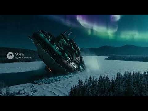 Alien starship crashes into Moosehead Lake