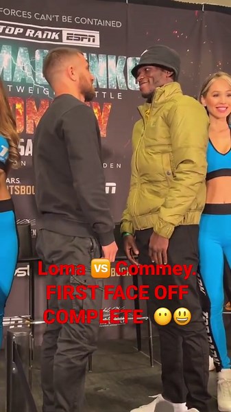 Loma 🆚 Commey. First face off complete 😶😃