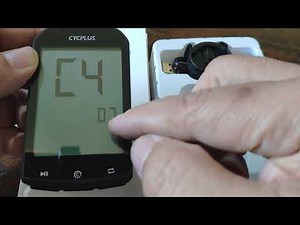 แนะนำการใช้งานไมล์จักรยาน GPS CYCPLUS M1