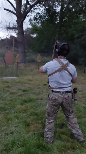 AR15 Bill Drill with Reload #shoot #fast #drill #reps #practice #tacticalshooter #556 #reload #speed