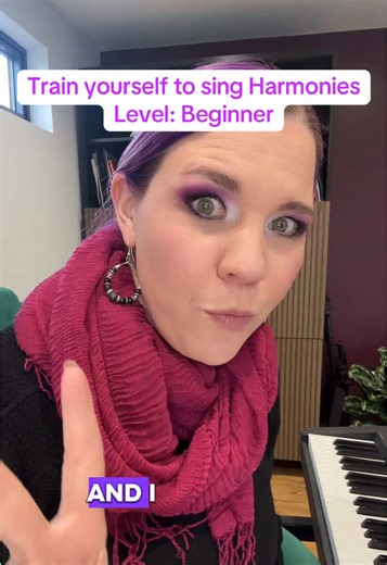 Harmonies for beginners! Can you hear both notes? Can you sing them? Let me know how you get on in the comments! 😁 Want to join my class on harmonies? Head to my website: www.thesingingteacher.biz ➡️Schedule appointment ➡️Singing Fundamentals online classes 👏 The class on singing harmony takes place on Saturday 14th March 3-4.30pm (UK time)