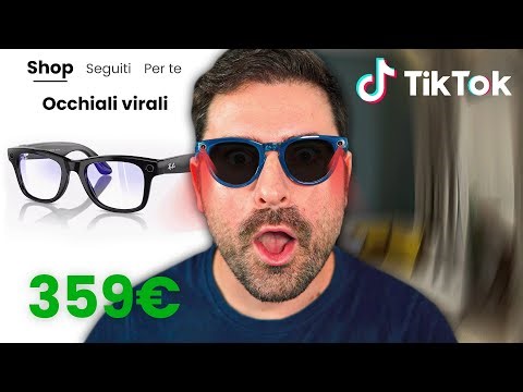 I'm trying on the VIRAL TIK TOK GLASSES! (RayBan x Meta)