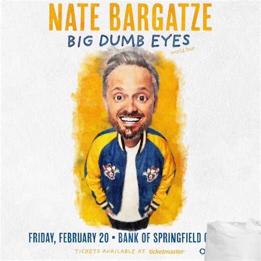 3.6K views | Nate Bargatze Big Dumb Eyes World Tour coming to...