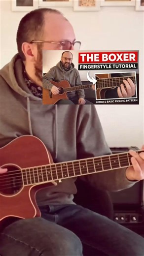 Learn The Boxer Intro – Fingerstyle Guitar (Full Tutorial on Channel)