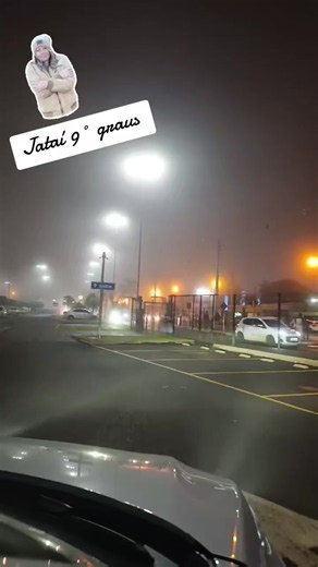 Por que Jataí está tão fria e com névoa?