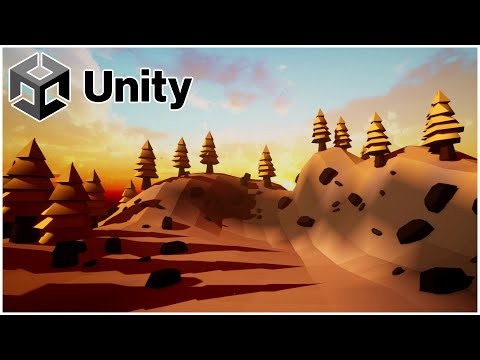 CREATE BEAUTIFUL STYLIZED ENVIRONMENT IN UNITY IN 1 MINUTE