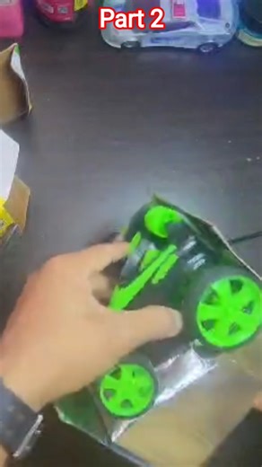 remote control car video // rechargeable 360 rolling stunt car part 2 #shorts