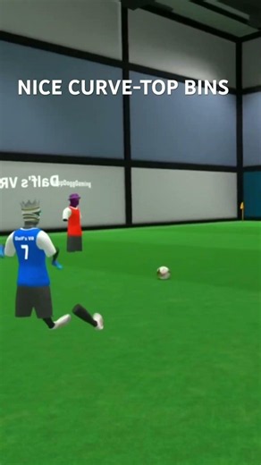 What a CURVE to TOP BINS in VRFS(NICE GOAL) #vrfs #topbins #vr #vrgaming #soccer #futbol #goal #fypシ
