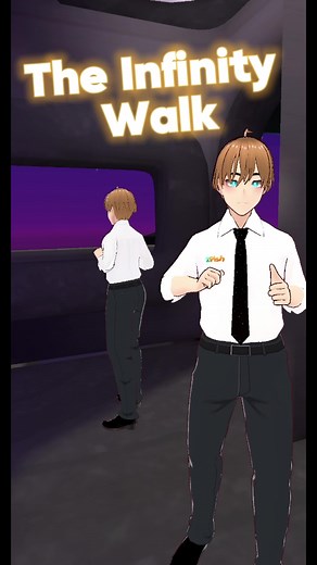 Infinity Walk, Taking the Right Steps in FBT #vrchat #vrchatcommunity #fbt #fullbodytracking #vr #virtualreality #vrheadset