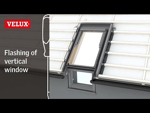 VELUX How to install flashing vertical window elements