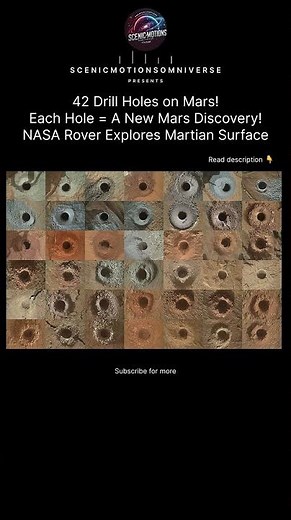 NASA’s Curiosity Rover Drilled 42 Holes on Mars – What It Found is Amazing!