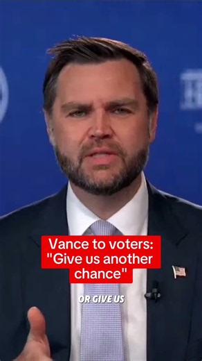 Vance: "Give us another chance"