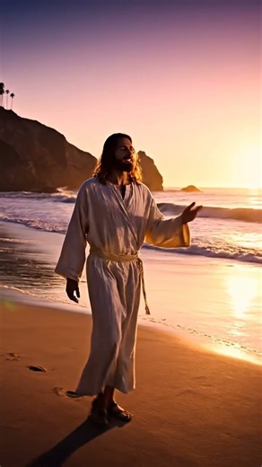 Jesus and the Creator’s Sunset #jesus #love #faith #hope #beach