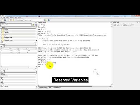 Octave - Tutorial 3 - Mathematical Functions