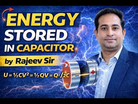 Energy Stored in a Capacitor | Class 12 Physics | NEET & JEE