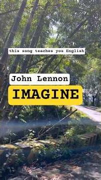 Imagine #john #johnlennon #thebeatles #beatles #englishpronunciation #learningenglish