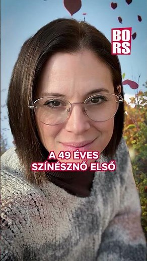 Szinetár Dóra nagymama lesz #bors #szinetárdóra #nagymama #színésznő #várandós