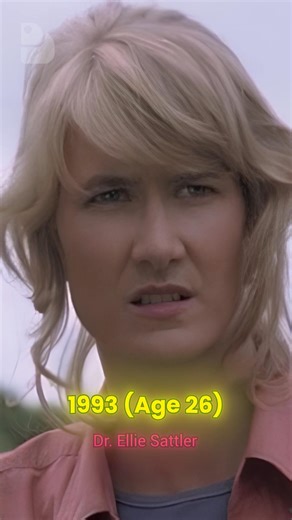 Jurassic Park 1993 vs 2025 🦖 #thenandnow #casttransformation