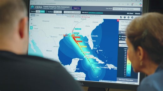 Every hurricane season, communities rely on LSU innovation to stay safe. LSU’s CERA, the Coastal Emergency Risks Assessment tool, delivers real-time storm surge forecasts that thousands of emergency managers rely on to keep families and communities safe. | LSU
