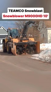 TEAMCO Snowblast M9000HD Snowblower Overview