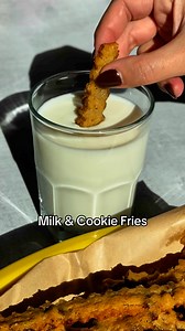 A classic reimagined — Milk & Cookie Fries are a must-make 🥛🍪 Click to shop Crisco All-Vegetable Shortening to get started. | Crisco