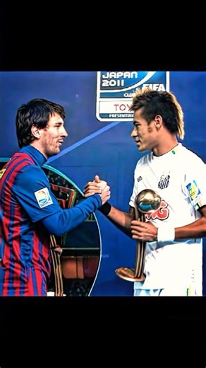 The Golden Day When Messi Meets Neymar 🐐 #footballshorts