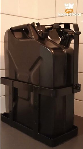 Metal Jerry Can 20 Liters with Spout & Bracket | Durable Fuel Storage