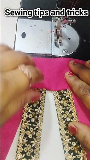 Sewing tips and tricks 🧵🪡 Blouse Design Easy sewing tips #fashion #silaisikhe #viral # youtubeshort