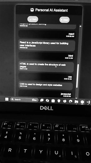 I Built a Personal AI Assistant Using Python & Flask 🤖 | Beginner AI Project